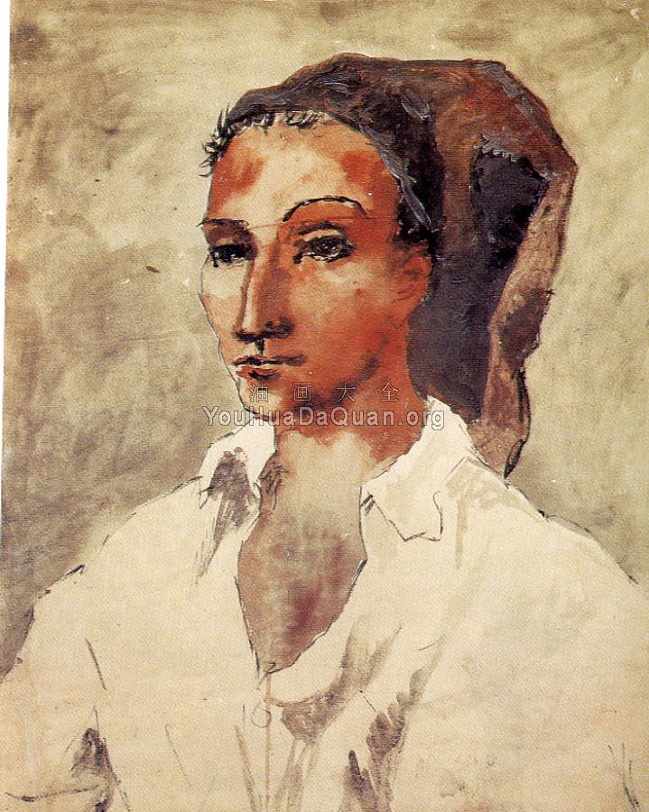 戴帽子的男孩儿 - 巴勃罗·毕加索